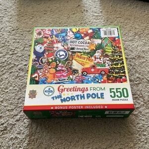 CHRISTMAS 550 piece puzzle